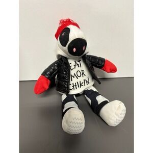 CHICK-FIL-A 2025 Holiday Snow Day Plush Cow Red Hat Jacket Collectible